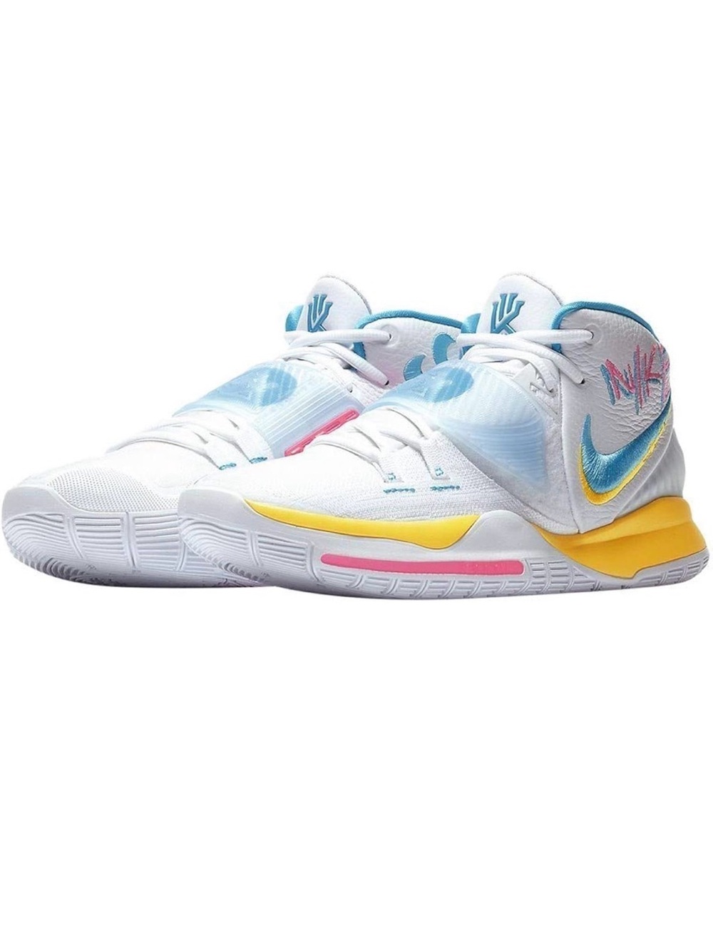 Nike Kyrie 6 “Neon Graffiti” (BQ4630 101)